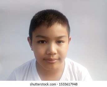 Boy White Shirt White Background Stock Photo 1533617948 | Shutterstock