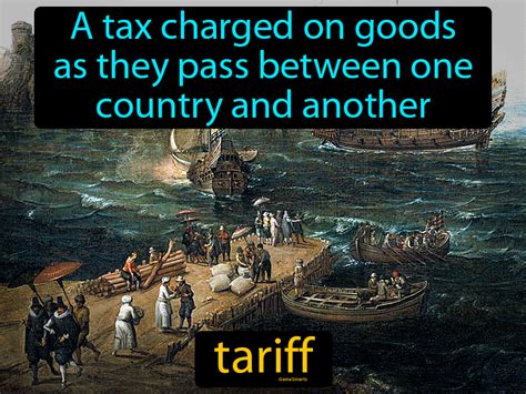 Tariff Definition & Image | GameSmartz