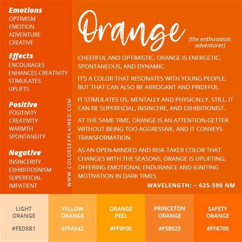 Color Orange Meaning: Symbolism and Meaning of the Color Orange • Colors Explained | Color ...
