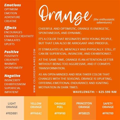 Color Orange Meaning: Symbolism and Meaning of the Color Orange • Colors Explained | Color ...