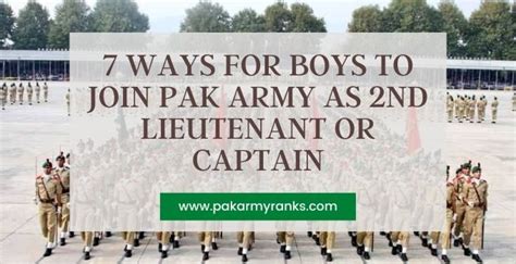 Pak Army Ranks - Join Pakistan Armed Forces