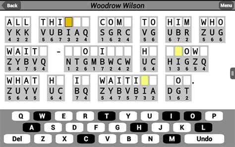 Cryptograms by Puzzle Baron - Android Apps on Google Play