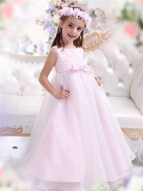 Pink, Puffy Flower Girl Dresses For Your Little Pal | | TopWeddingSites.com