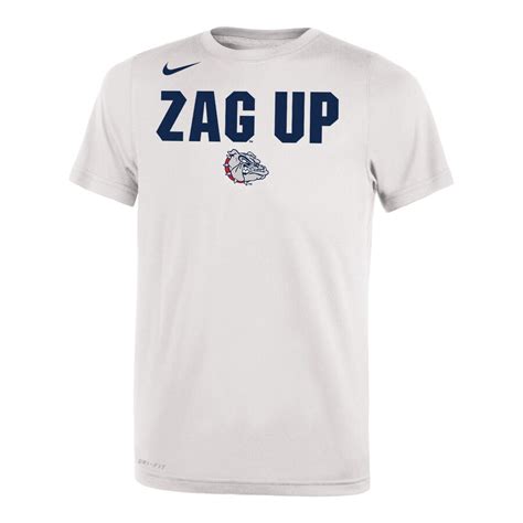 Nike Gonzaga Bulldogs Youth White 2018 NCAA Men's Basketball Tournament ...