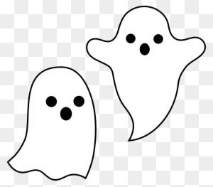 Ghost Clipart Black And White, Transparent PNG Clipart Images Free Download - ClipartMax