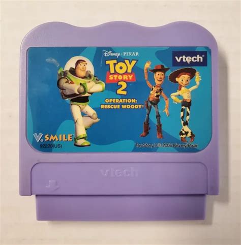 VTECH TOY STORY 2 Operation Rescue Woody Game Cartridge Vsmile $5.69 ...