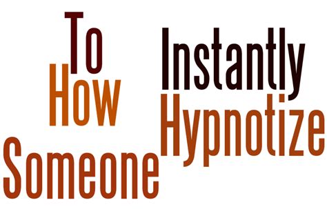 Pambihira Talaga: How To Hypnotize Someone Instantly?