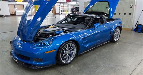 GM restores 'Blue Devil' ZR1 Corvette