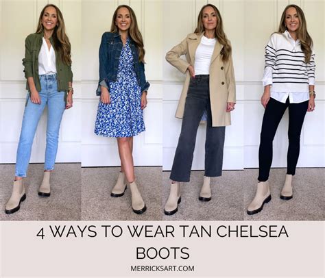 How to Wear Tan Chelsea Boots - Merrick's Art