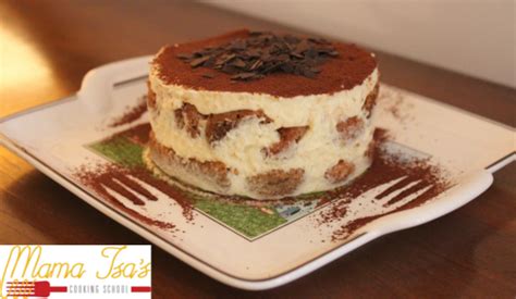 Tiramisu class at Mama Isa's Cooking School Venice Italy