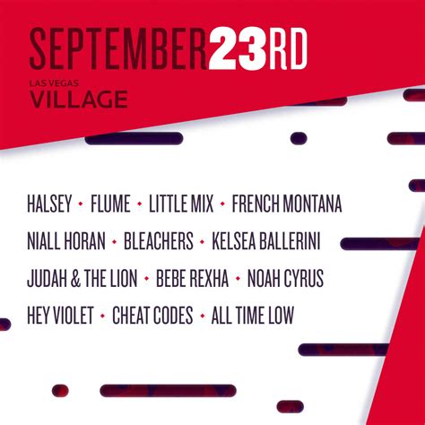 iHeartRadio Music Festival in Las Vegas Announces Daytime Village Lineup