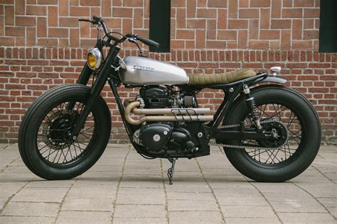 Kawasaki W650 Custom by Pancake Customs – BikeBound