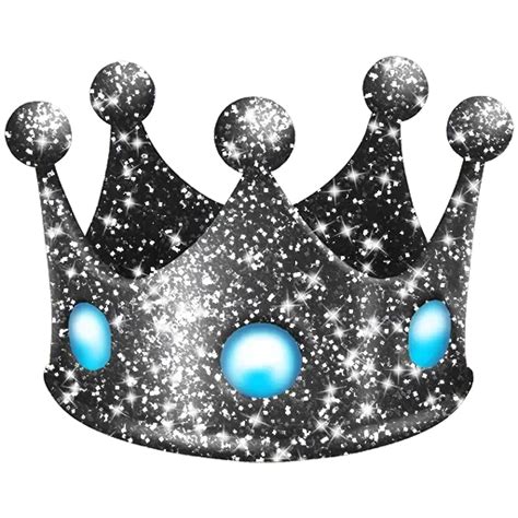 Black_Sparkle_Crown - Discord Emoji