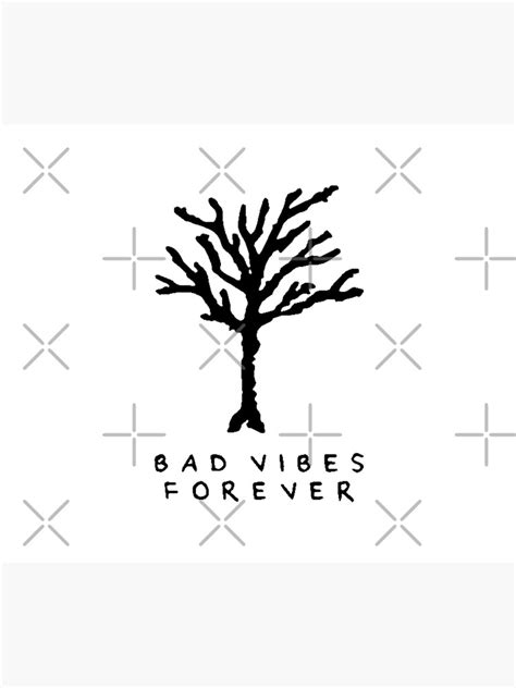 "XXXTentacion Bad Vibes Forever Tree Tattoo" Poster by yoozy | Redbubble