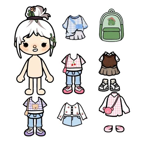 Toca Boca Printables Clothes