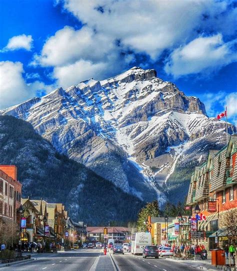 Downtown Banff ,Alberta Canada | Canada travel, Travel, Places to see