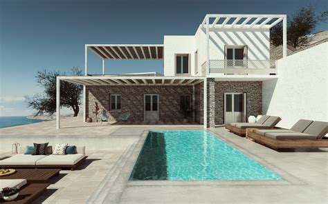 Mykonos Villas :: Behance