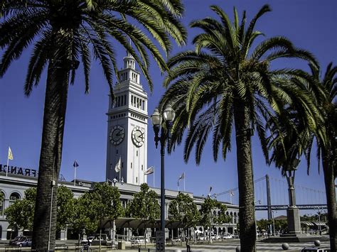 Ferry Building along the Embarcadero in San Francisco, California image - Free stock photo ...