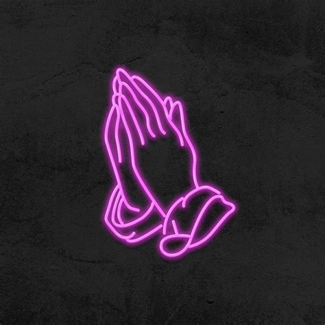 Praying Hands - LED Neon Sign | Amistad de amigas, Instagram