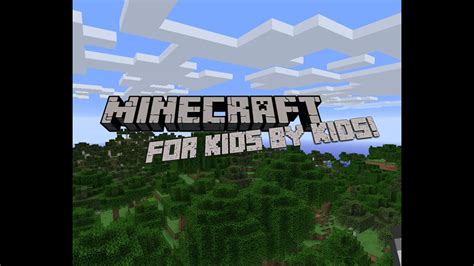 EP 1: How to Play Minecraft for Kids Part 1 - YouTube