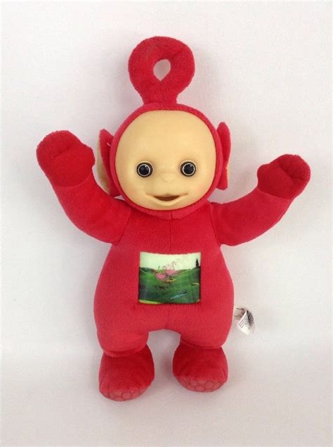 Teletubbies Po Red Teletubby Talking Plush Stuffed Toy 2003 Ragdoll ...