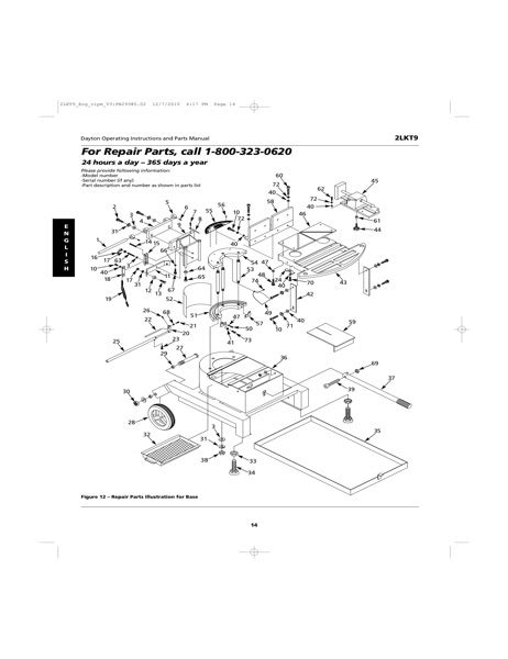 Dayton Band Saw 2LKT9 - Bandsawmanuals