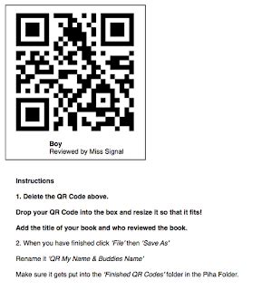 Hey Milly!: QR Codes