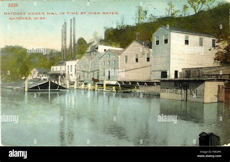 Natchez under the Hill in time of high water, Natchez, Miss. Natchez under the Hill in time of ...