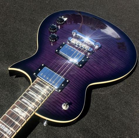 ESP LTD EC256 FMSTPSB Trans Purple Sunburst Electric Guitar