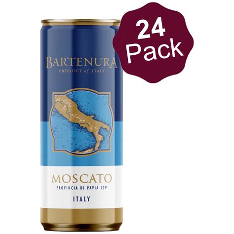 Bartenura Moscato Cans - 24 Cans - Wine Online Wine Store