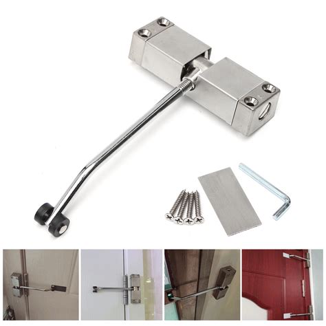 Stainless Steel Adjustable Surface Mounted Automatic Spring Closing ...