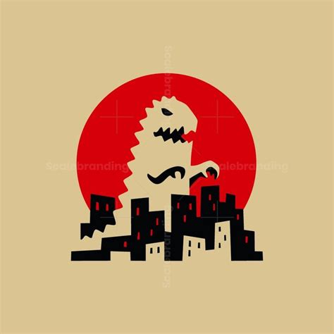 Dragon Sunset City Logo | City cartoon, City logo, Sunset city