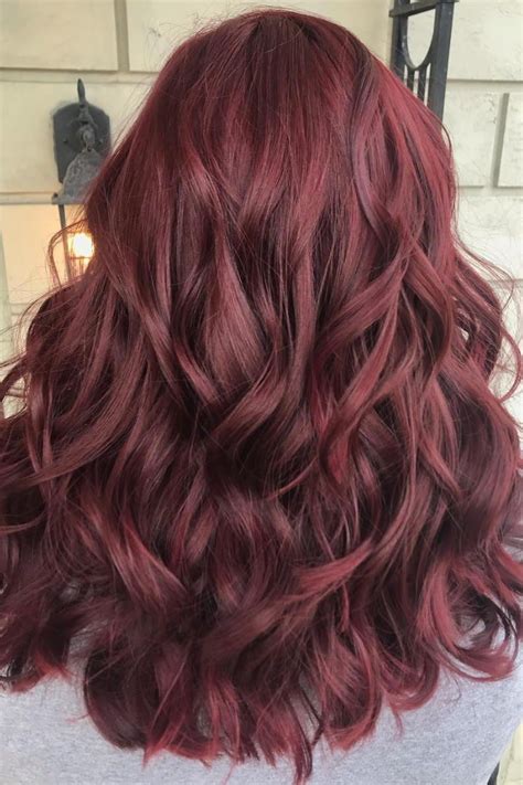 Dark Red Hair Color Looks That Are Trending This Year | Shades of red ...