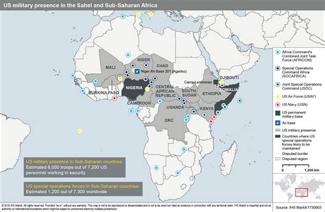 US military drawdowns in sub-Saharan Africa | IHS Markit