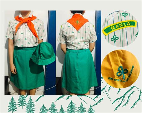 Senior Girl Scout Uniform Full Set, Women's Fashion, Dresses & Sets ...