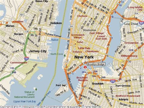 HistoricBridges.org - Brooklyn Bridge Map