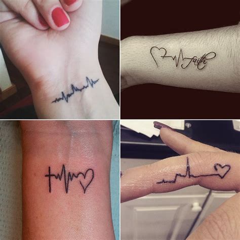 23 Heartbeat Tattoo Ideas With Pictures | POPSUGAR Beauty