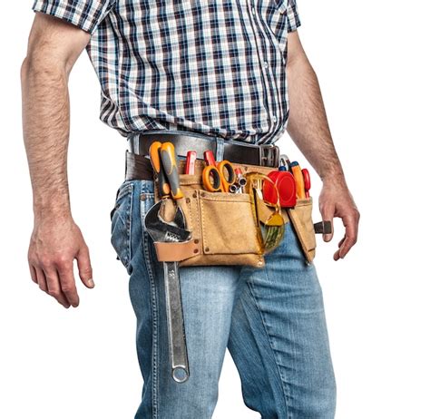 Premium Photo | Handyman and tools