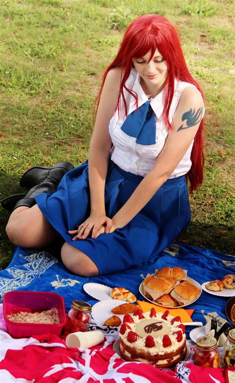 Erza Scarlet casual by Arrysia on DeviantArt