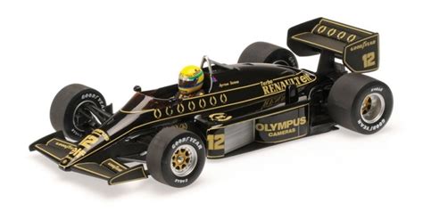 Lotus Renault 97T Team Lotus #12 Ayrton Senna 1985 Senna Collection - Die-cast model ...