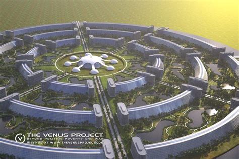 Circular Cities | The Venus Project Sci Fi Architecture, Amazing ...