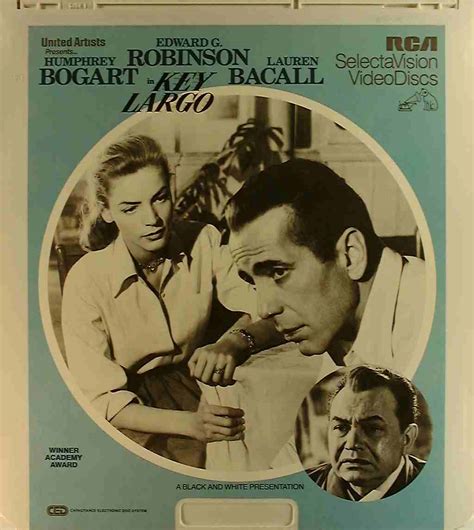 Key Largo {76476014568} U - Side 1 - CED Title - Blu-ray DVD Movie Precursor