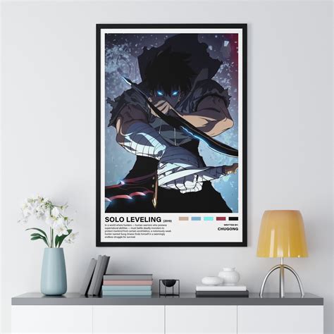 Solo Leveling Poster Anime Posters Anime Wall Decor Retro - Etsy Canada