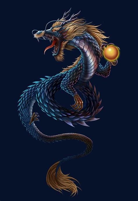 30 Legendary Chinese Dragon Illustrations and Paintings | Dragon ...