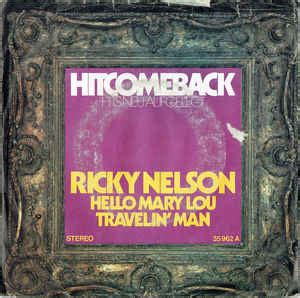 Ricky Nelson - Hello Mary Lou (1975, Vinyl) | Discogs