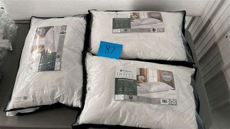 (3) MEMBERS MARK QUEEN SIZE DOWN PILLOWS - Earl's Auction Company