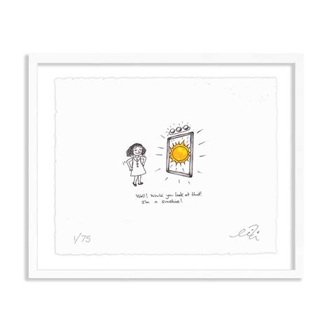 sunshine mirror - limited edition print – Moonlight Arts Collective