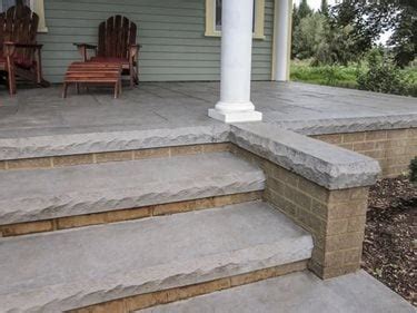 Concrete Steps & Stairways - Stamped & Colored Concrete Stairways Offer ...