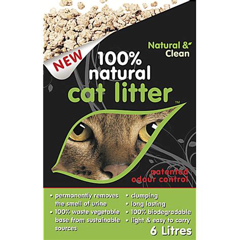 Natural & Clean - 100% Natural Cat Litter