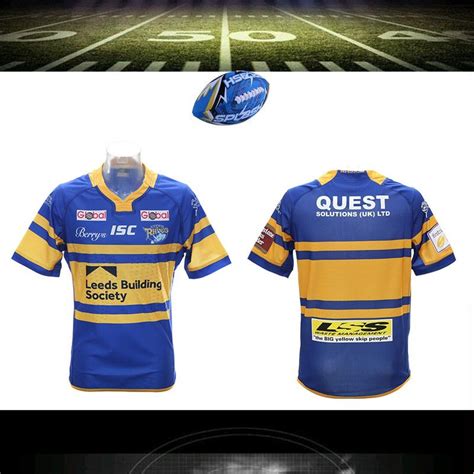 2017 New 2016 2017 Leeds Rhinos Rugby Jersey 15 16 Zealand Top Thailand ...